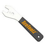 IceToolz 『4717』4717 ハブコーンレンチ 17mm ブラック/シルバー 152-10007