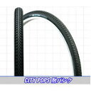 井上ゴム工業 『CITYPOP2783B』80型 W/O 27x1 3/8 CITY POPS シティポップス超快適 耐パンクタイヤ ブラック タイヤ・チューブ...