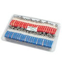 富士本社 『Suzukey_100』鈴付きキーホルダー(ツートン) 25x4 100個入り 416-10005