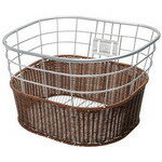 3/11 1:59まで楽天スーパーセール！GIZA PRODUCTS（ギザプロダクツ） BKT06301 BKT063 籐風バスケット シルバー BKT0630...