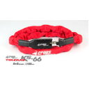 ★5/10はP9倍!*お買い物マラソン中*★CROPS K5-66 5桁ダイヤル式 ワイヤーロック 6×6mm 1100mm レッド CP-K5-66-04