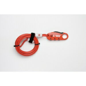 CP-SPD07-04 Q4 φ4x180 RD ワイヤー錠