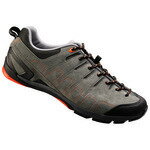 シマノ ESHCT80C480GO SH-CT80GO SHIMANO CLICKR ClickR&SPD シューズ グレー/オレンジ 48.0 ESH