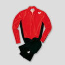 パールイズミ 『708_4_L』708 スピードセンサーエアロロングスリーブスーツ (4.スカーレット)L 0185370010