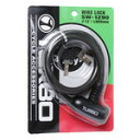★5/10はP9倍!*お買い物マラソン中*★TURBO 『SW129D-900WS/B』SW129D-900WS/B ワイヤーロック 12×900mm 片面ディ...