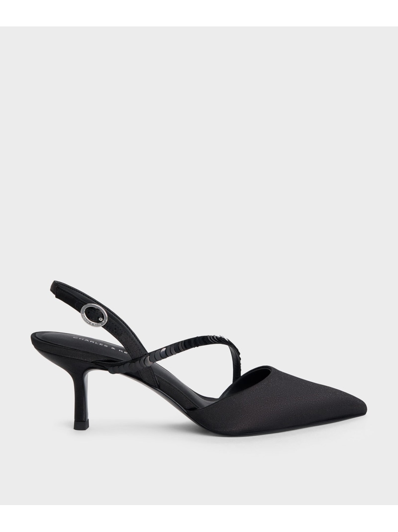 Rakuten - Briella ブリエラ スパンコール スリングバックパンプス CHARLES & KEITH チャールズアンドキース シューズ・靴 パンプス【送料無料】[Rakuten Fashion]