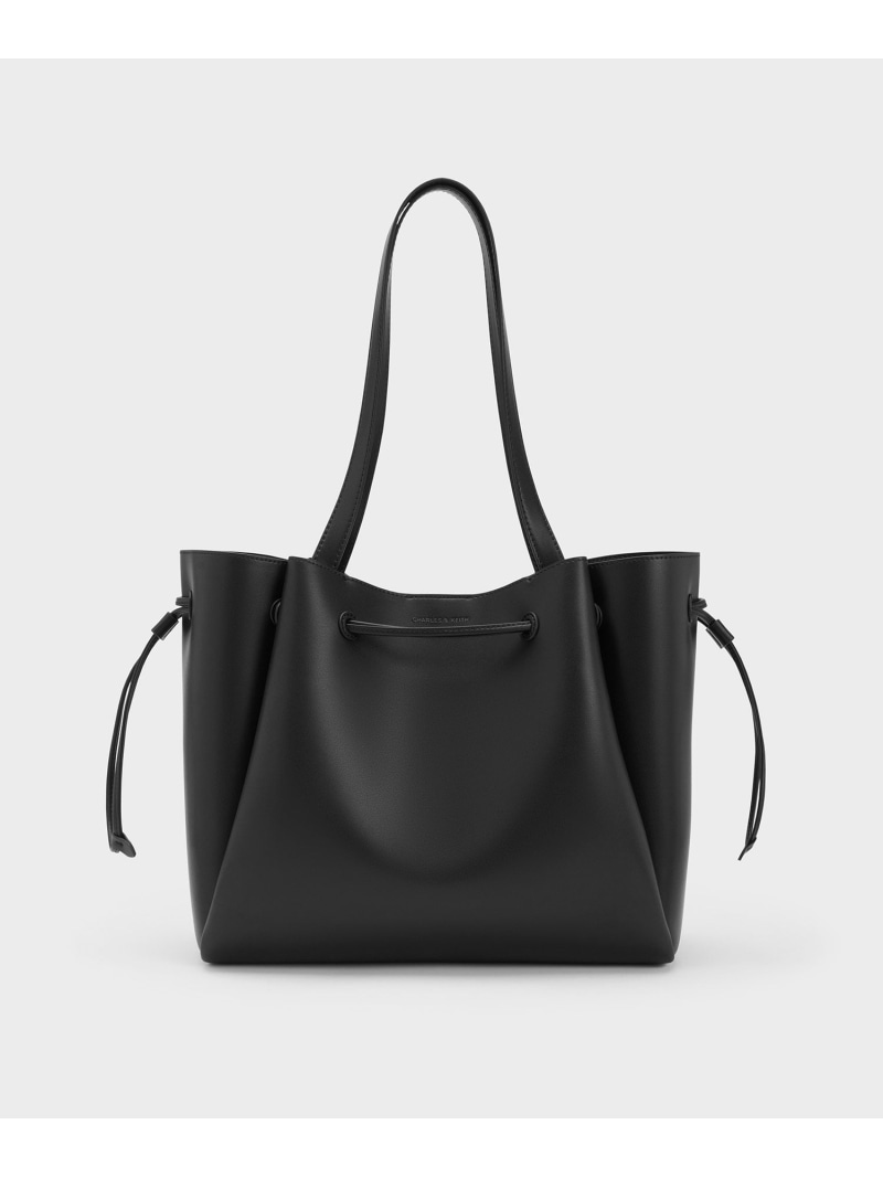 Rakuten - Hanya ハンヤ ドローストリング トートバッグ CHARLES & KEITH チャールズアンドキース バッグ トートバッグ【送料無料】[Rakuten Fashion]