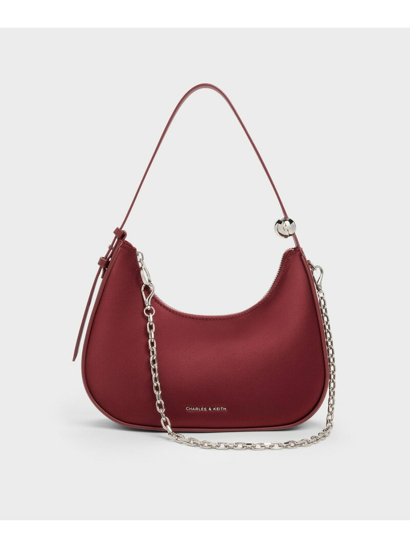 Rakuten - Jesmyn ジェスミン サテンクレセントツーウェイバッグ CHARLES & KEITH チャールズアンドキース バッグ ショルダーバッグ【送料無料】[Rakuten Fashion]