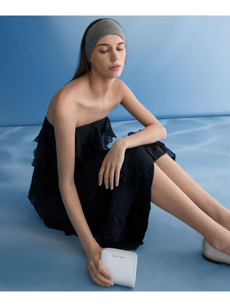 ジップアラウンド スモールウォレット CHARLES & KEITH チャールズアンドキース 財...