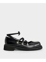 【SALE/30%OFF】ハートエンベリシュッド レースアップバレエフラット CHARLES & KEITH チャールズアンドキース シューズ・靴 バレエシュー...