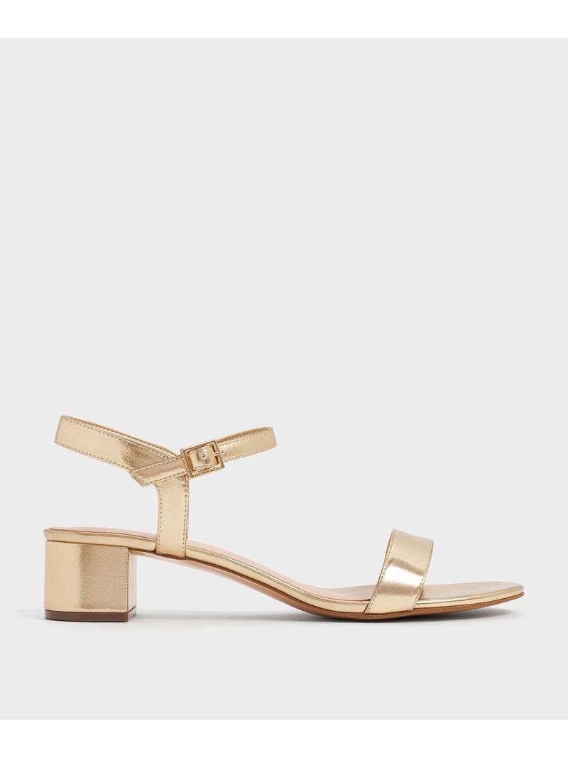 Rakuten - ブロックヒール アンクルストラップサンダル CHARLES & KEITH チャールズアンドキース シューズ・靴 サンダル【送料無料】[Rakuten Fashion]