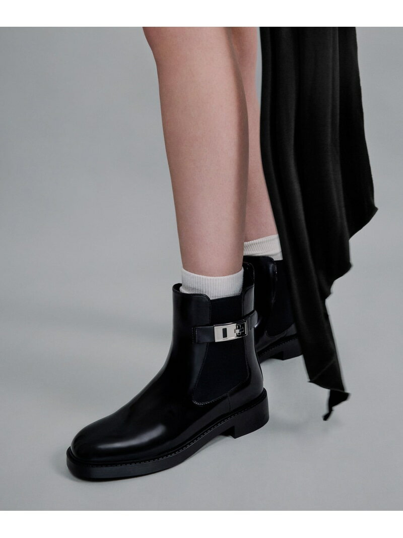 Lando ランド メタリックアクセントチェルシーブーツ CHARLES KEITH チャールズアンドキース シューズ 靴 ブーツ【送料無料】 Rakuten Fashion