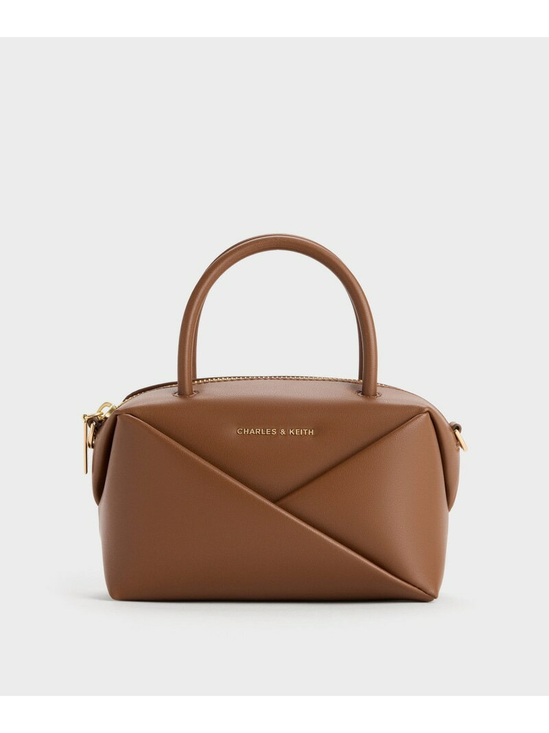 Rakuten - Midori ミドリ ジオメトリックボウリングバッグ CHARLES & KEITH チャールズアンドキース バッグ トートバッグ【送料無料】[Rakuten Fashion]