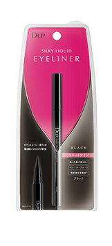 【メール便可】D-UP　ディーアップ(D.UP/D.U.P)SILKIY LIQUID EYELINER　シルキーリキッドアイライナーWP　漆黒ブラック　D03780