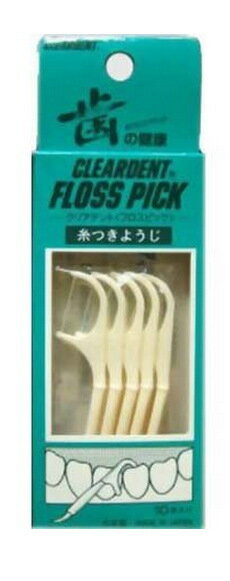 【メール便可】広栄社CLEARDENT クリアデントFLOSS PICK フロスピック　401