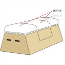 エバニュー EKF318 とび箱ED用リペアセット 4934048929848 EVERNEW 学校体育器具【 (到着までの最短納期はメーカーに確認後、ご連絡い...