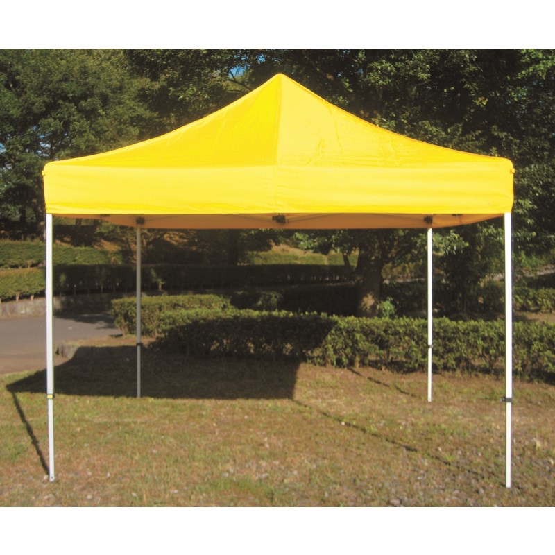 エバニュー EKA083-400 クイックテント1.8×3.6 【黄色】 4934048633097 EVERNEW 学校体育器具【 (到着までの最短納期はメーカーに確認後、ご連絡いたします)】