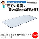 家庭用磁気治療器 健康磁気マット マグキングS 管理医療機器 日本製 血行改善 コリ 肩こり 首 背中 腰 D-00184 医療機器承認の磁気マット