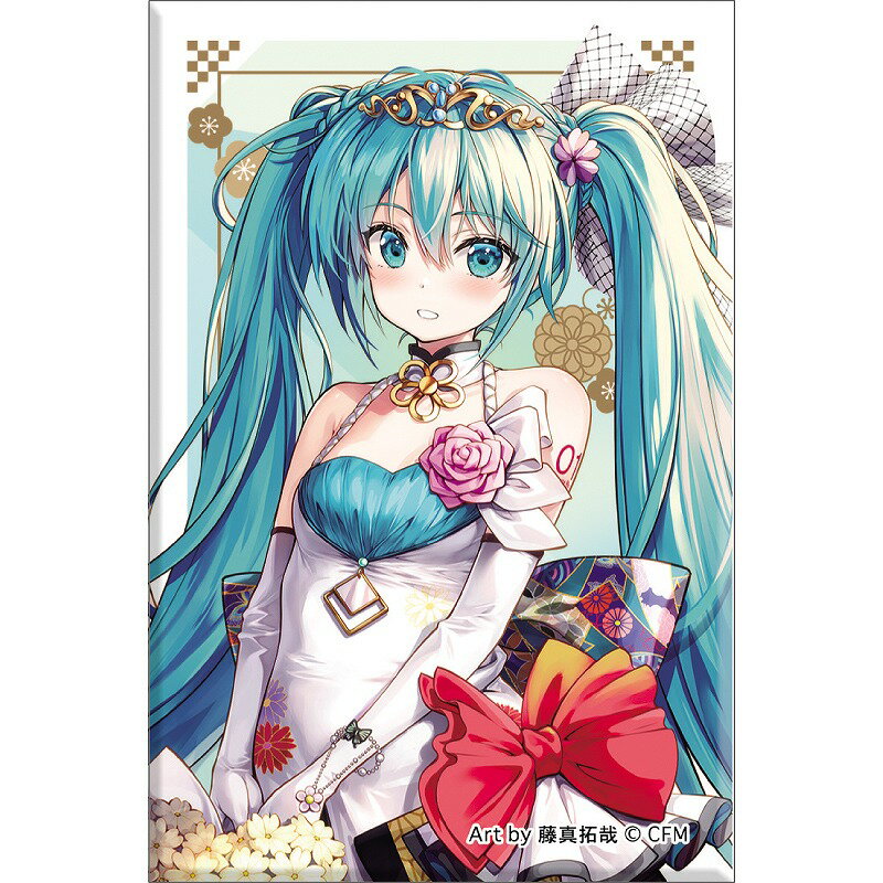 ポイント UP 期間限定 ×× アート 缶バッジ 初音ミク バースデー 115859 クラックス CRUX 業者様歓迎