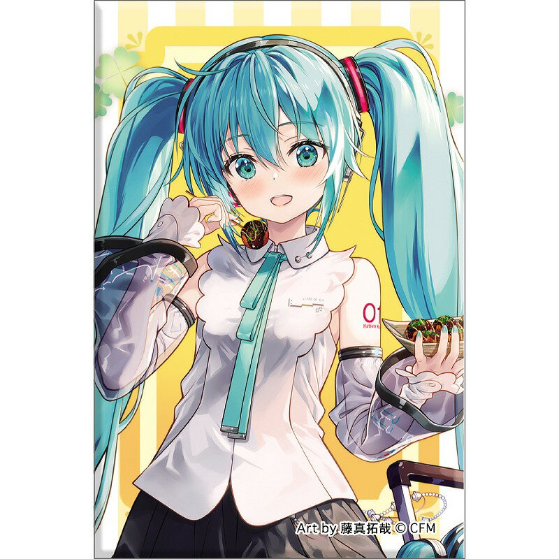 ポイント UP 期間限定 ×× アート 缶バッジ 初音ミク タコヤキ 115860 クラックス CRUX 業者様歓迎