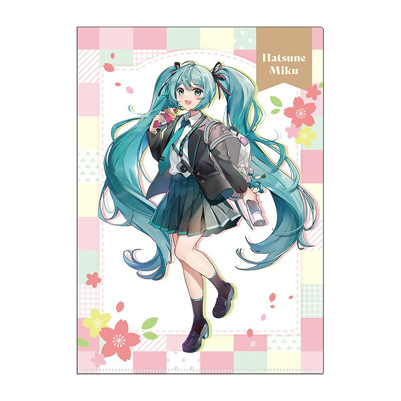 ポイント UP 期間限定 ×× シングル クリアファイル 初音ミク シュウガクリョコウ 115976 クラックス CRUX 業者様歓迎