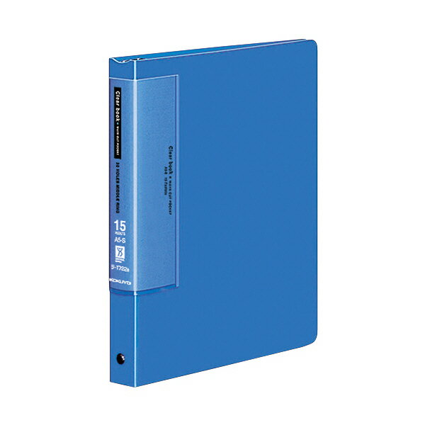 ポイント UP 期間限定 【コクヨ】クリヤーブック＜ウェーブカット＞替紙式 ラ-T722B 業者様歓迎