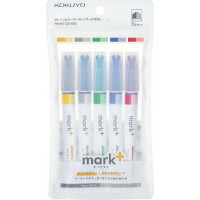 【コクヨ】2トーンカラーマーカーマークタス5本セット2 PM-MT100-5S2 業者様歓迎