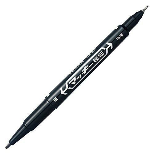 ポイント UP 期間限定 ◆◆【ゼブラ】マッキー極細　黒　P-MO-120-MC-BK 業者様歓迎のサムネイル
