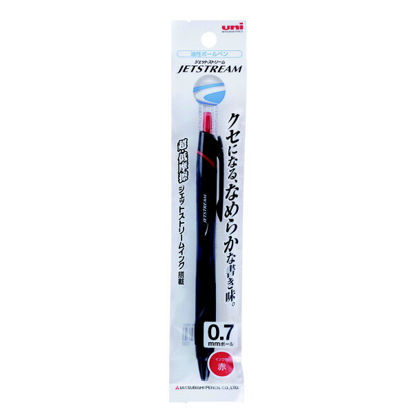 ポイント UP 期間限定 ◆◆【三菱鉛筆】ジェットストリームボールペン　0．7mm　赤　SXN-150-071P.15　パック入り 業者様歓迎