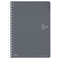 【コクヨ】ソフトリングノート（カラフル）ドット入り罫線80枚B6 DM ス-SV348BT-DM 業者様歓迎