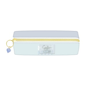 【クラックス】IROMEE 2ルームペンケース アカヌケブルー 105981