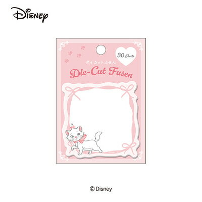 ふせん 付箋 マリー ディズニー ネコの日 ダイカット付箋 305564 カミオジャパン kamiojapan 業者様歓迎