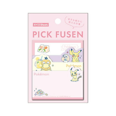 ポイント UP 期間限定 付箋 PICK FUSEN ポケモン Pokemon ピンク 218187 カミオジャパン kamiojapan 業者様歓迎 ◎