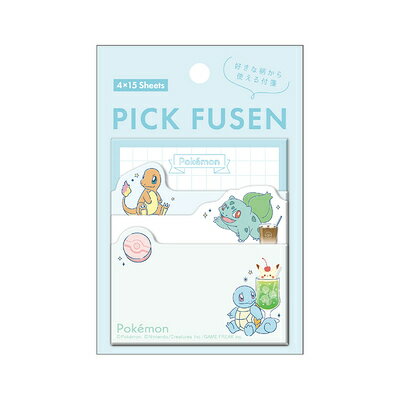 ポイント UP 期間限定 付箋 PICK FUSEN ポケモン Pokemon ミント 218188 カミオジャパン kamiojapan 業者様歓迎 ◎