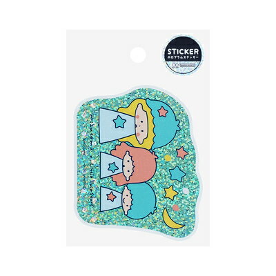 ホログラム ステッカー mizutama × サンリオキャラクターズ リトルツインスターズ S8573387 サンスター文具 sunstar 業者様歓迎のサムネイル