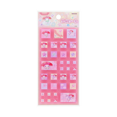 タイルシール マイメロディ サンリオキャラクターズ ゆめかわ！ Sanrio characters S8573492 サンスター文具 sunstar 業者様歓迎