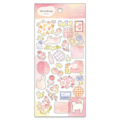 マインドウェイブ デュードロップ ステッカー pink ピンク 82438 MINDWAVE 業者様歓迎