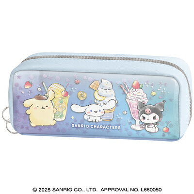 ペンケース サンリオキャラクターズ シャカシャカボックス Happiness and love チマチマスイーツブルー 131819 クラックス CRUX 業者様歓迎