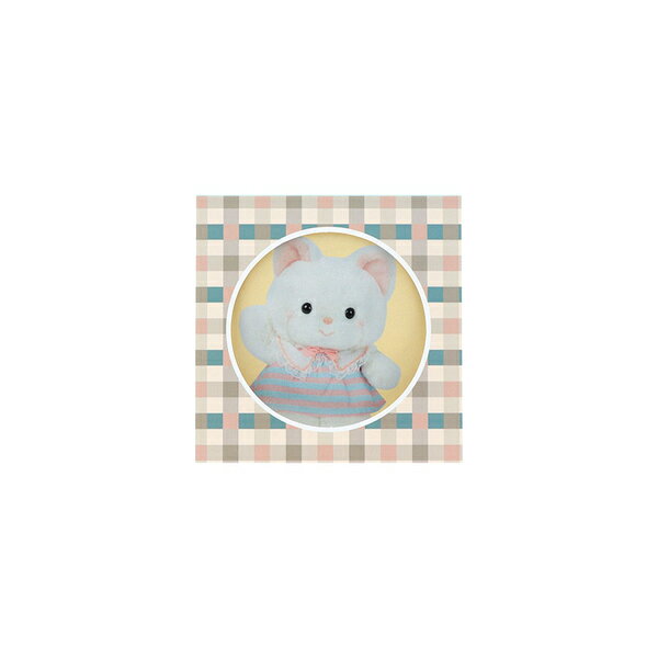 窓付スクエアメモ レトロ ぬいぐるみ これくしょん 吉徳 チェック S2850800 サンスター文具 sunstar 業..