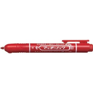 ポイント UP 期間限定 ◆◆【ゼブラ】マッキーノック細字　赤　P-YYSS6-R 業者様歓迎