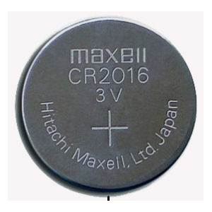 日本メーカMAXELL　マクセル　リチウムボタン電池（CR2016）1個ばら売り 【メール便送料無料】