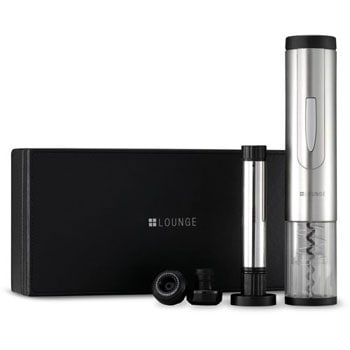 Rakuten - プラスラウンジ ワインアクセサリーセットLAS-W203(1セット)[自動オープナー/ストッパー2個/専用箱]