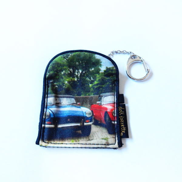 新作！ドールジョゼット「クラシックカー」キーケースSコーティングソフト生地簡易包装・メール便発送
