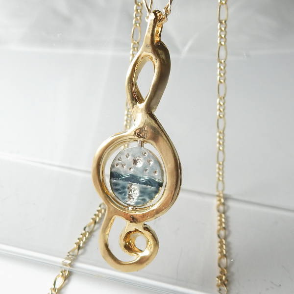 【HOFMUSICA】ホーフムジカ月光のソナタネックレス