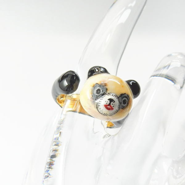 樂天商城 - 新入荷！ナタリーレテの可愛いリング（パンダ）11号ヤマト運輸こねこ便420発送