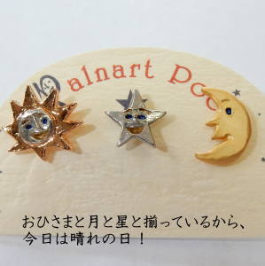 再入荷！【パルナートポック】ユニバースのピアス