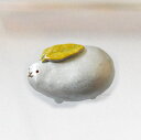 再々々入荷!SUU【数】雪ウサギの帯留め独特の世界観を表現日本製アクセサリーメール便発送