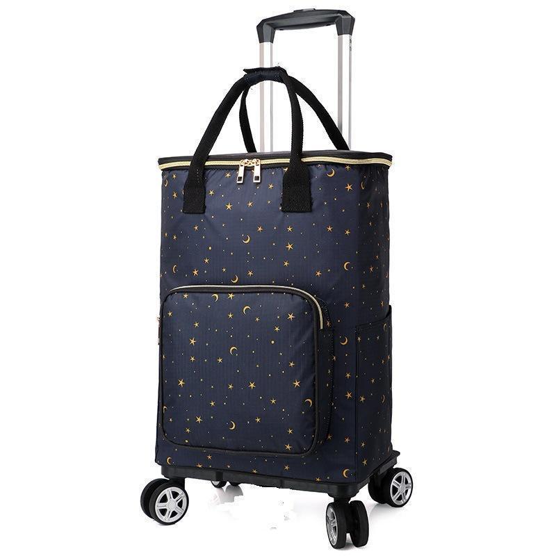 Rakuten - 軽量買い物カート ショッピングカート 大容量 手押し車 介護用品 おしゃれ 5輪/6輪 高齢者用 敬老の日 シニア 便利買い物 ショッピングカート 男女兼用