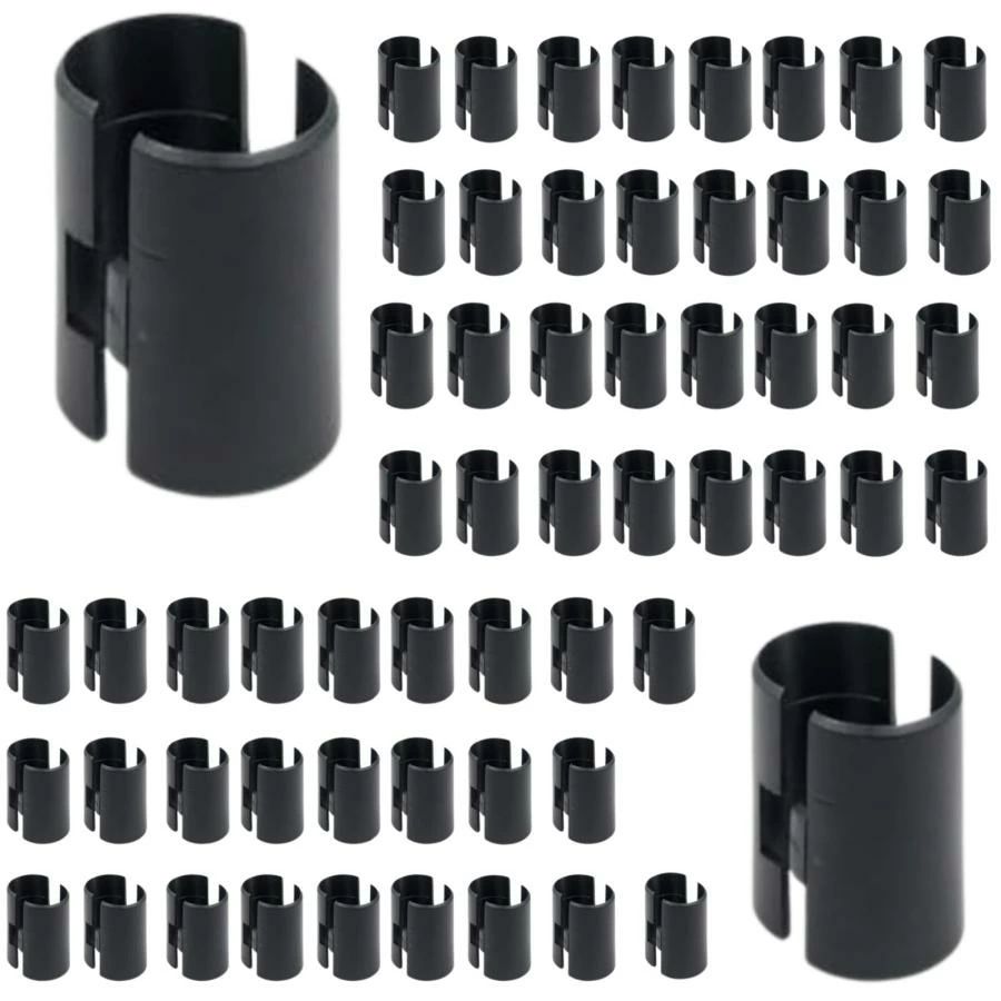 Rakuten - メタルラック スリーブ パーツ ポール径13mm/19mm/25mm 120個入り スチールラック 棚板 固定部品 オフィス 家庭用 業務用 新築祝い 引越し祝い プレゼント ギフ