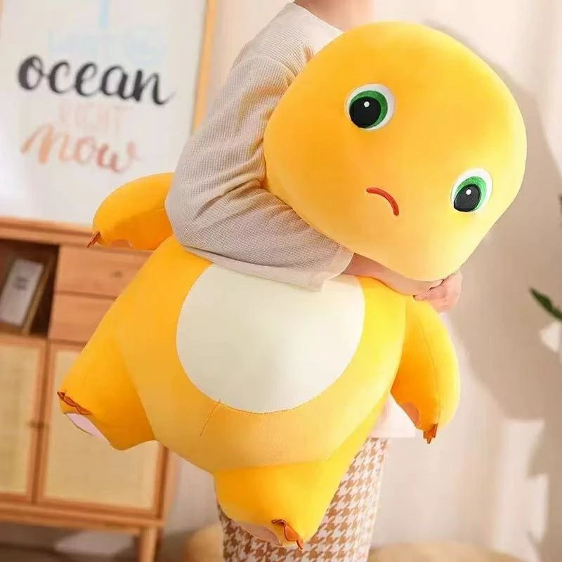 CHAS-CHUNK-Aショップのふわふわ抱き心地のミルクドラゴン恐竜ぬいぐるみ - ベッドタイムのお供に最適、癒しの睡眠枕、誕生日プント（ドラゴン）｜アングル2